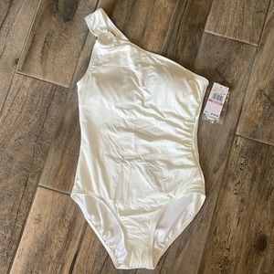 Michael Kors size 10 one shoulder bathing suit one piece